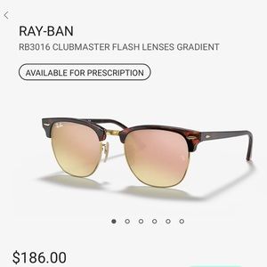 Brand New! Ray-Ban 3016 club master 990/70 51021 145 3N